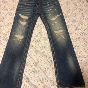 True Religion Blue Denim Jeans